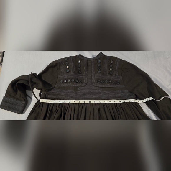 Ulla Johnson Indian Inspired Sunita Jacket with Pleats and Embroidery. Size  med - Picture 7 of 12